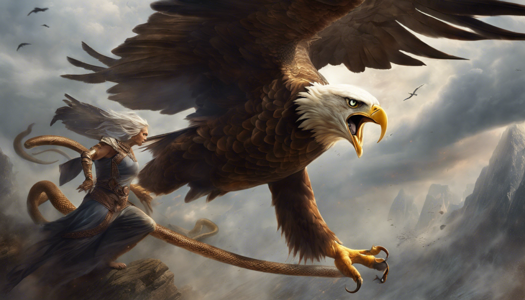 discover the intense rivalry between eagles and snakes and the reasons behind it. explore the dynamic relationship between these two animals and the fascinating characteristics that fuel their rivalry.
