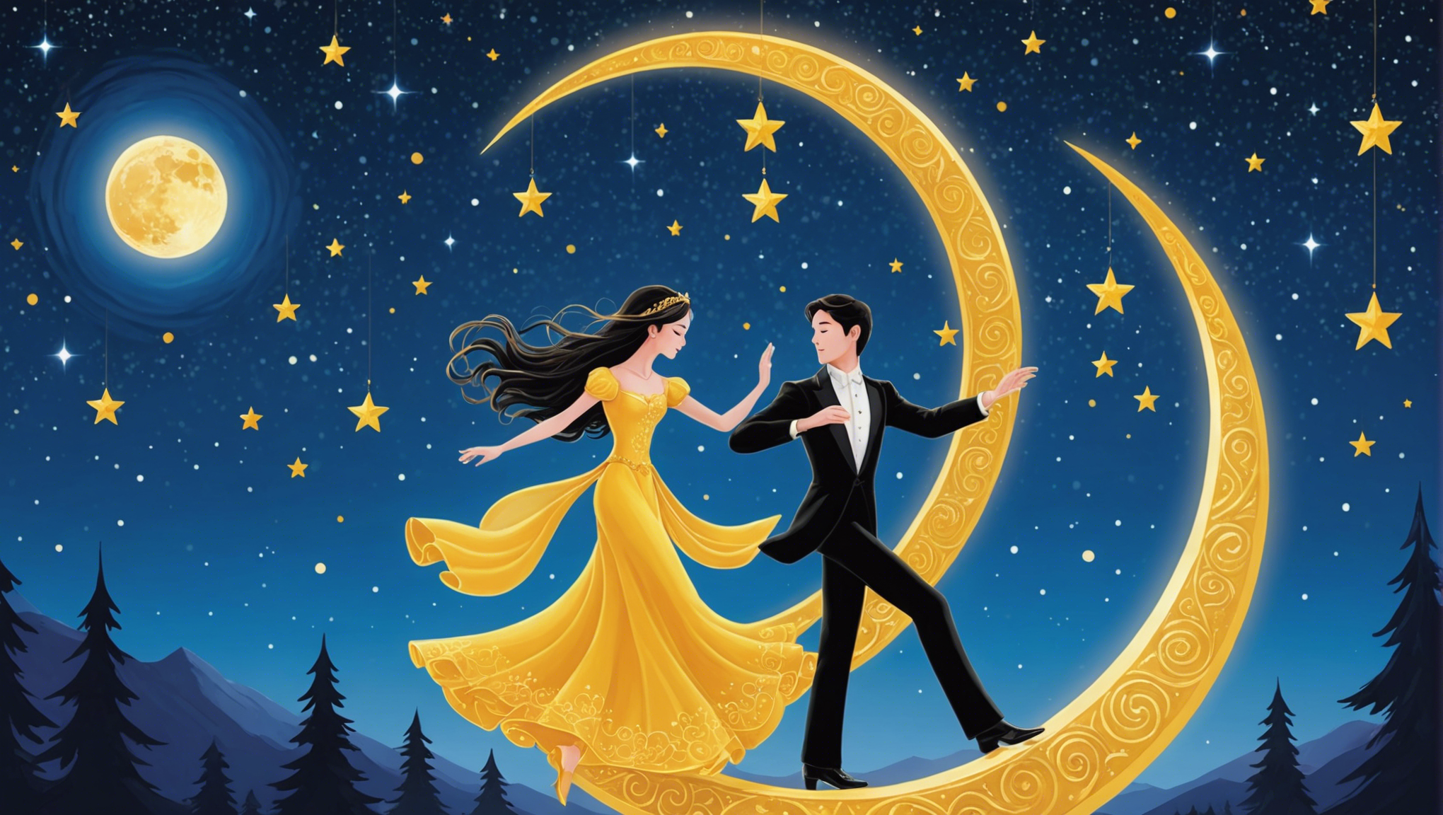discover the mesmerizing secrets hidden in the celestial ballet of the star moon's enchanting dance and unlock the wisdom of the cosmos.