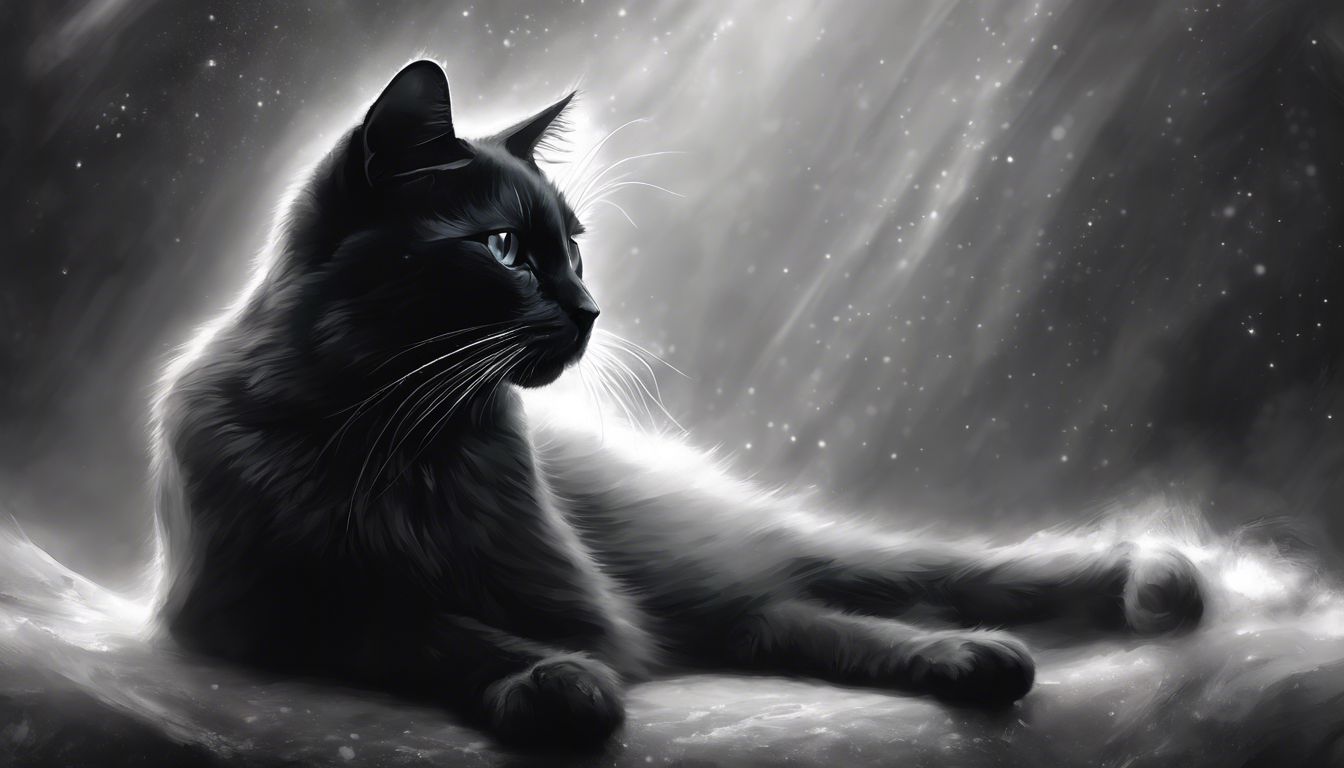 discover the symbolic meaning of a black and white cat in the spiritual realm with this insightful exploration.