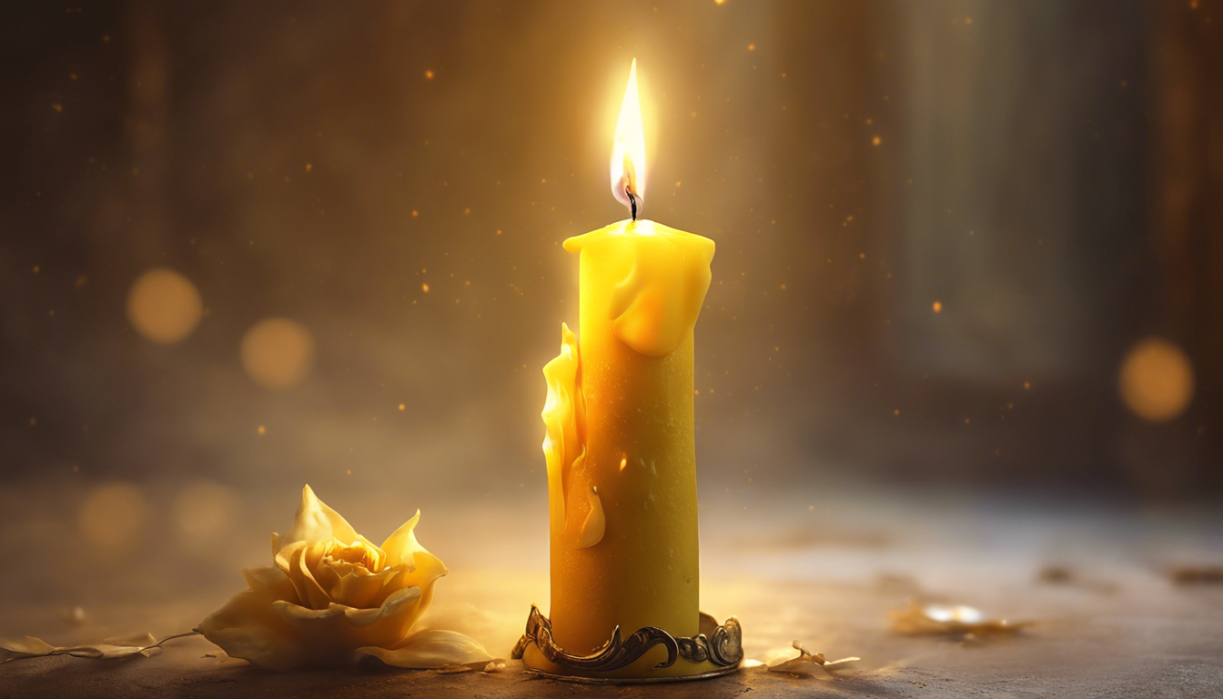 discover the significance of the yellow candle symbol and its cultural and spiritual meanings. explore the traditions and beliefs behind this symbolic representation.