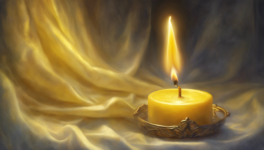 discover the significance of the yellow candle symbol and its meaning in different cultures and traditions.