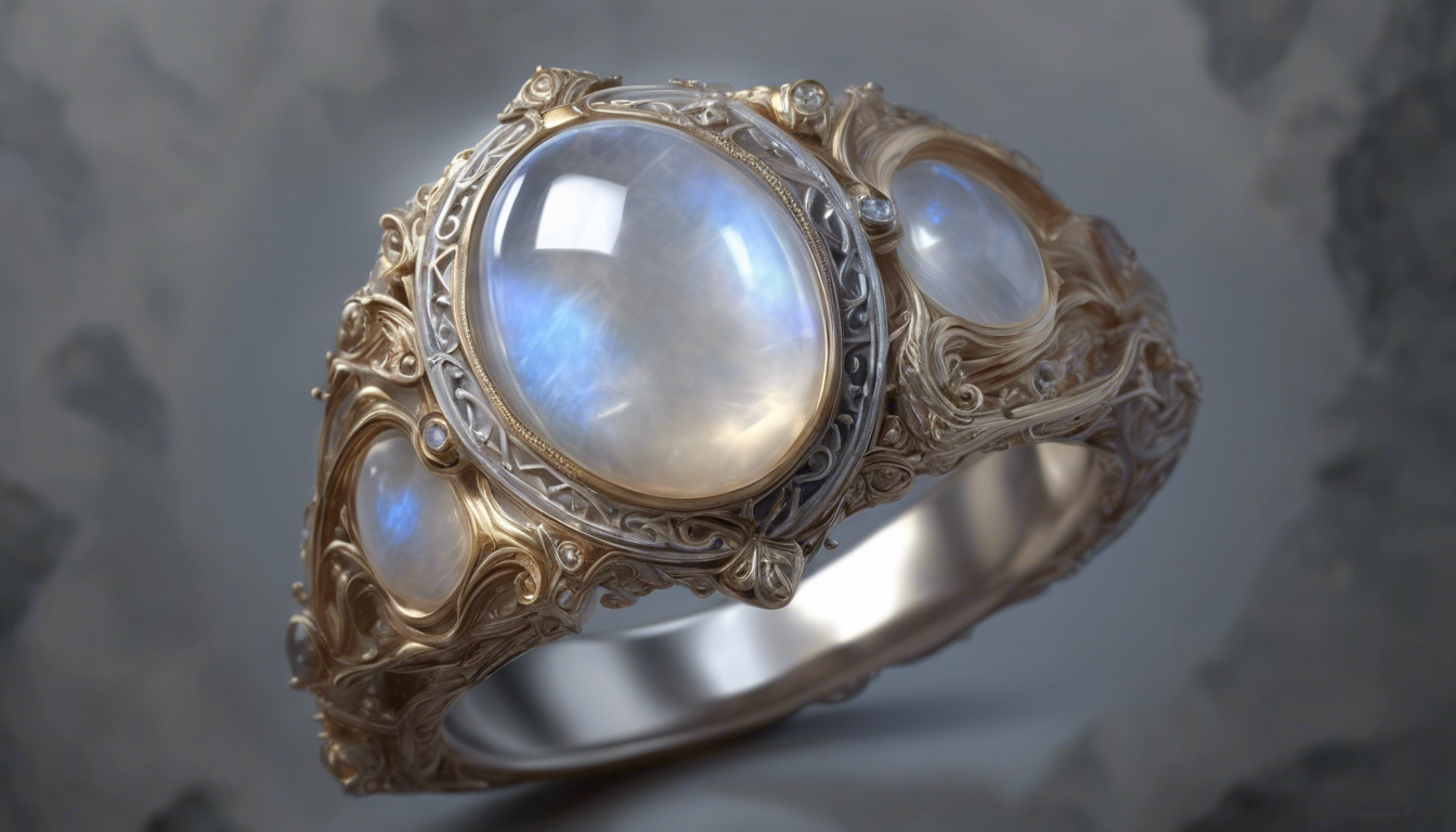 discover the enchanting significance of a moonstone ring and the mystical symbolism it embodies. uncover the timeless allure and spiritual depth behind a moonstone ring and its deep connections to femininity, intuition, and the moon's energy.