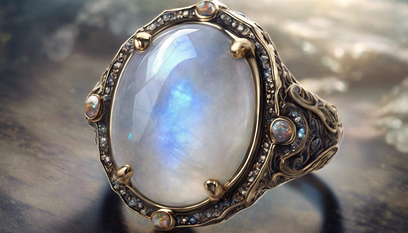 discover the significance and symbolism of a moonstone ring with our in-depth guide. uncover the mystical history and cultural significance of moonstone rings.