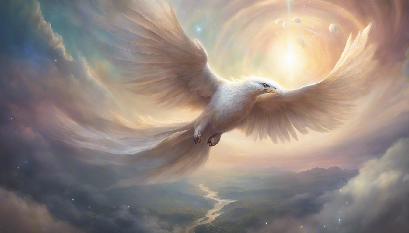explore the spiritual meaning and symbolism of flying, and how it relates to personal growth, transformation, and universal connection.