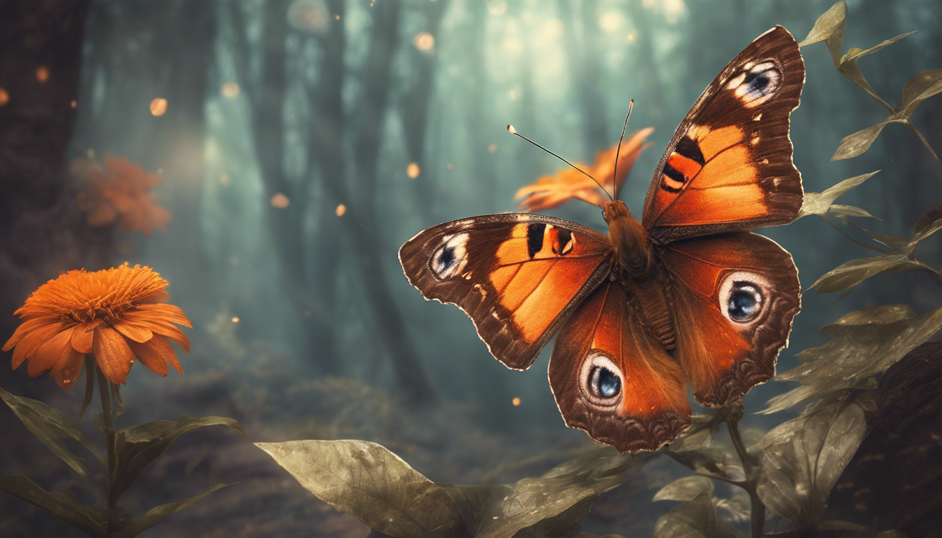 discover the importance of the brown and orange butterfly in the natural world and its ecological significance.