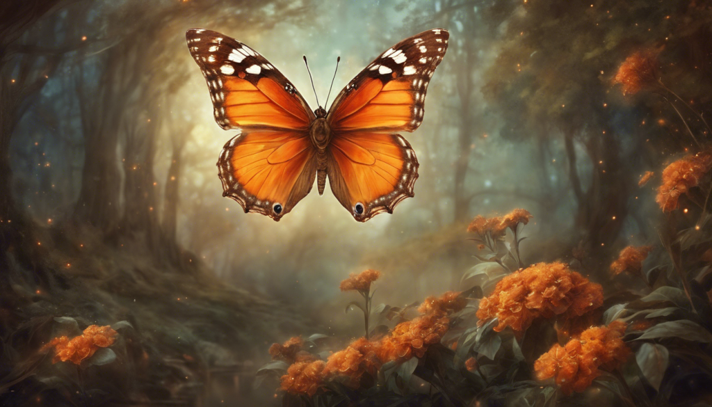 explore the significance of the brown and orange butterfly in nature and its crucial role in the ecosystem's vitality and balance.