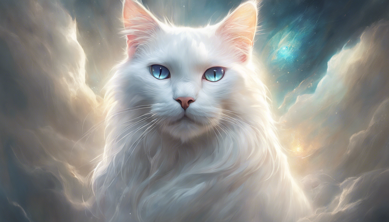 explore the spiritual symbolism and meaning behind white cats and their significance in various cultures and spiritual beliefs.