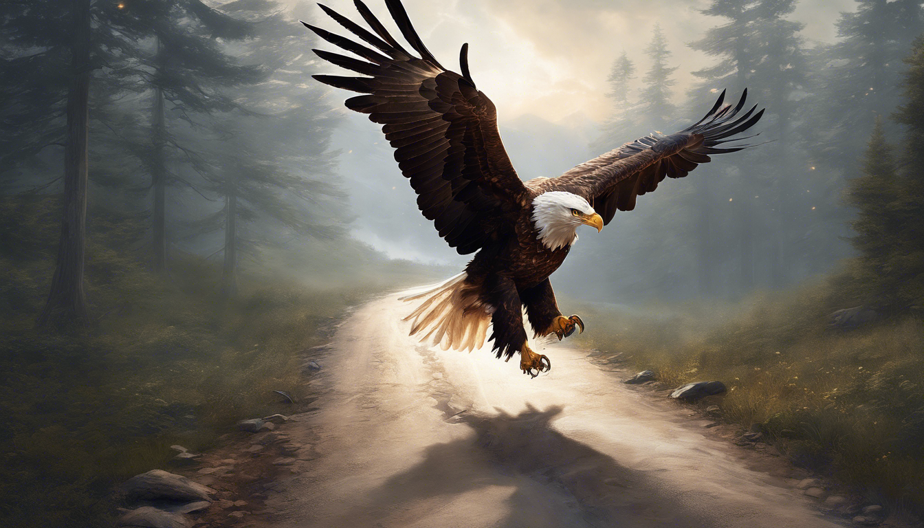 discover the significance of an eagle crossing your path and its symbolism in this insightful article.
